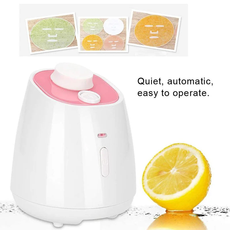 DIY Facial Mask Maker Machine Fruit and Vegetable Mask Machine Automatic Home-made Moisturizing Collagen Pure Plant Skin Beauty