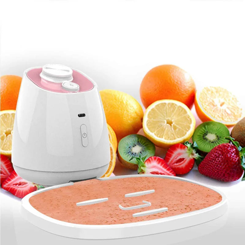 DIY Facial Mask Maker Machine Fruit and Vegetable Mask Machine Automatic Home-made Moisturizing Collagen Pure Plant Skin Beauty