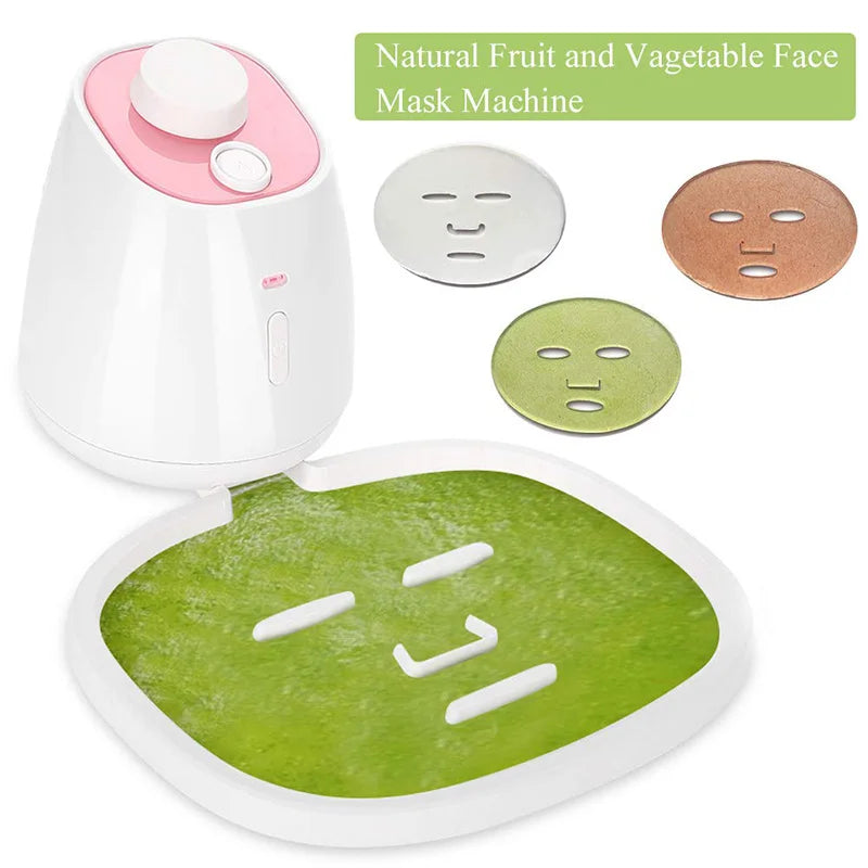 DIY Facial Mask Maker Machine Fruit and Vegetable Mask Machine Automatic Home-made Moisturizing Collagen Pure Plant Skin Beauty