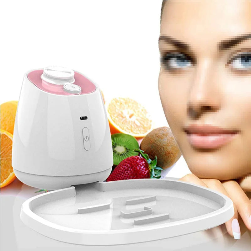 DIY Facial Mask Maker Machine Fruit and Vegetable Mask Machine Automatic Home-made Moisturizing Collagen Pure Plant Skin Beauty