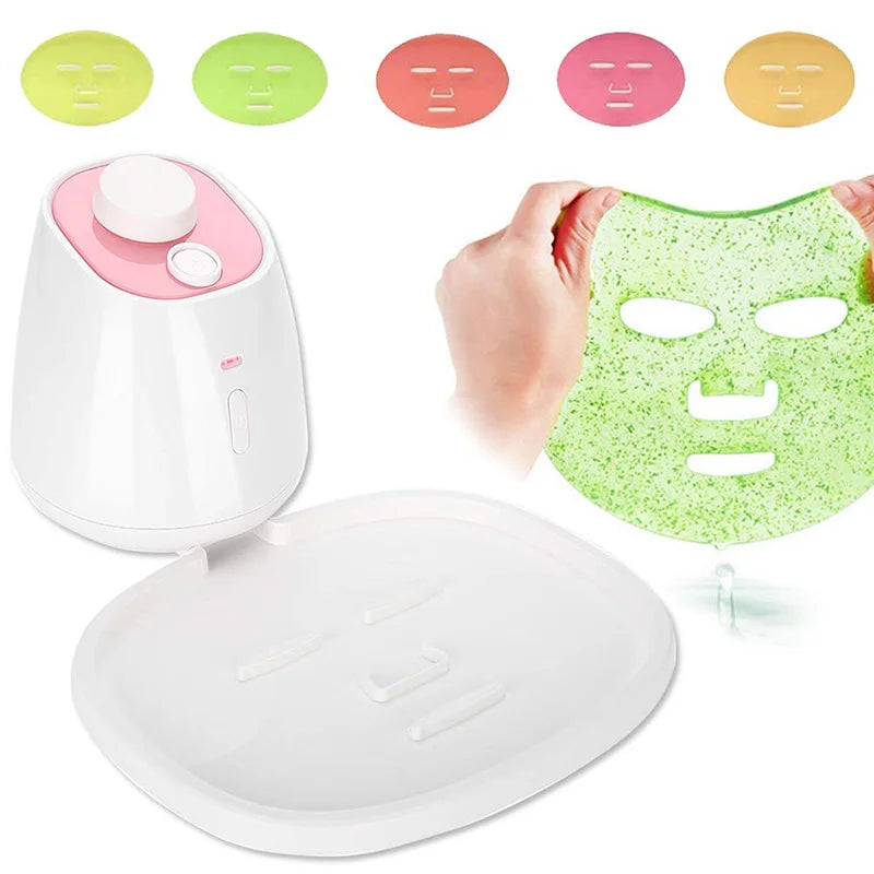 DIY Facial Mask Maker Machine Fruit and Vegetable Mask Machine Automatic Home-made Moisturizing Collagen Pure Plant Skin Beauty