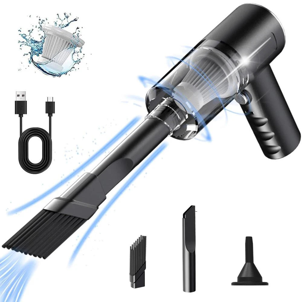 Vacuum Cleaner For Motor USB Charging ATV Car Household Vacuum Cleaner For Car with Fully Automatic High Power Powerful Cleaning