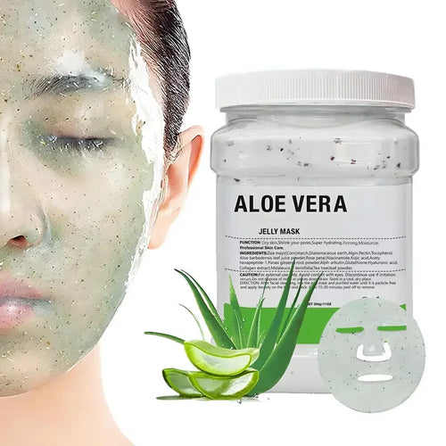 650g Hyaluronic Facial Moisturizing Mask Powder Nourishing Jelly Mask ，Hydrating and Firming Facial Treatment for All Skin Types