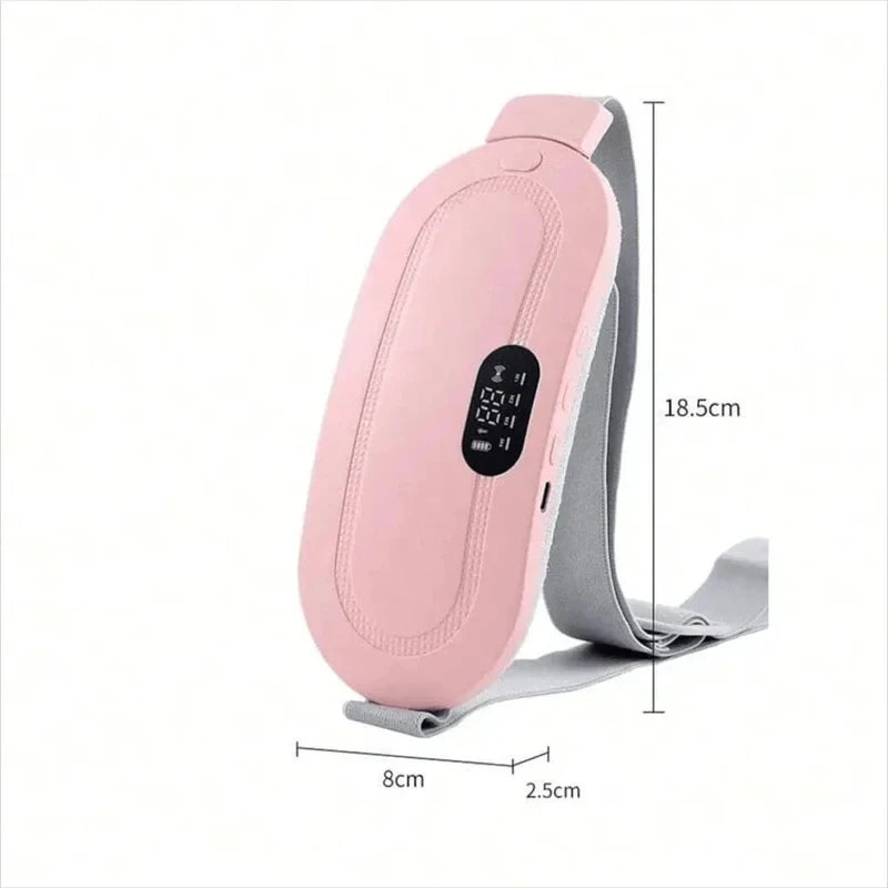 Electric Menstrual Heating Belt for Women Adjustable Waist Heating Pad Warm Massage Comfort Care Portable Home Use Device