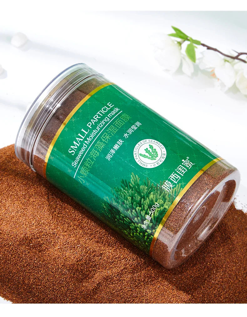 500g/650g Milk Seaweed Jelly Mask Powder Small Particles Marine Algae Moisturizing Mask Mud Softening Skin Improving Roughness