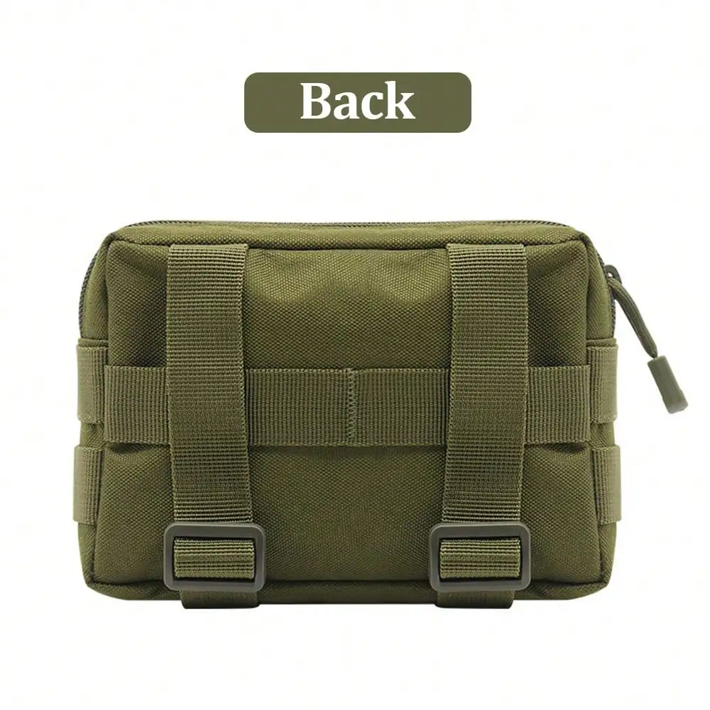 Outdoor EDC Hunting Tatical Molle Pouch Waist Pack Coin Cell Phone Bag Nylon Portable Men Toiletry Bag Clutch Outdoor