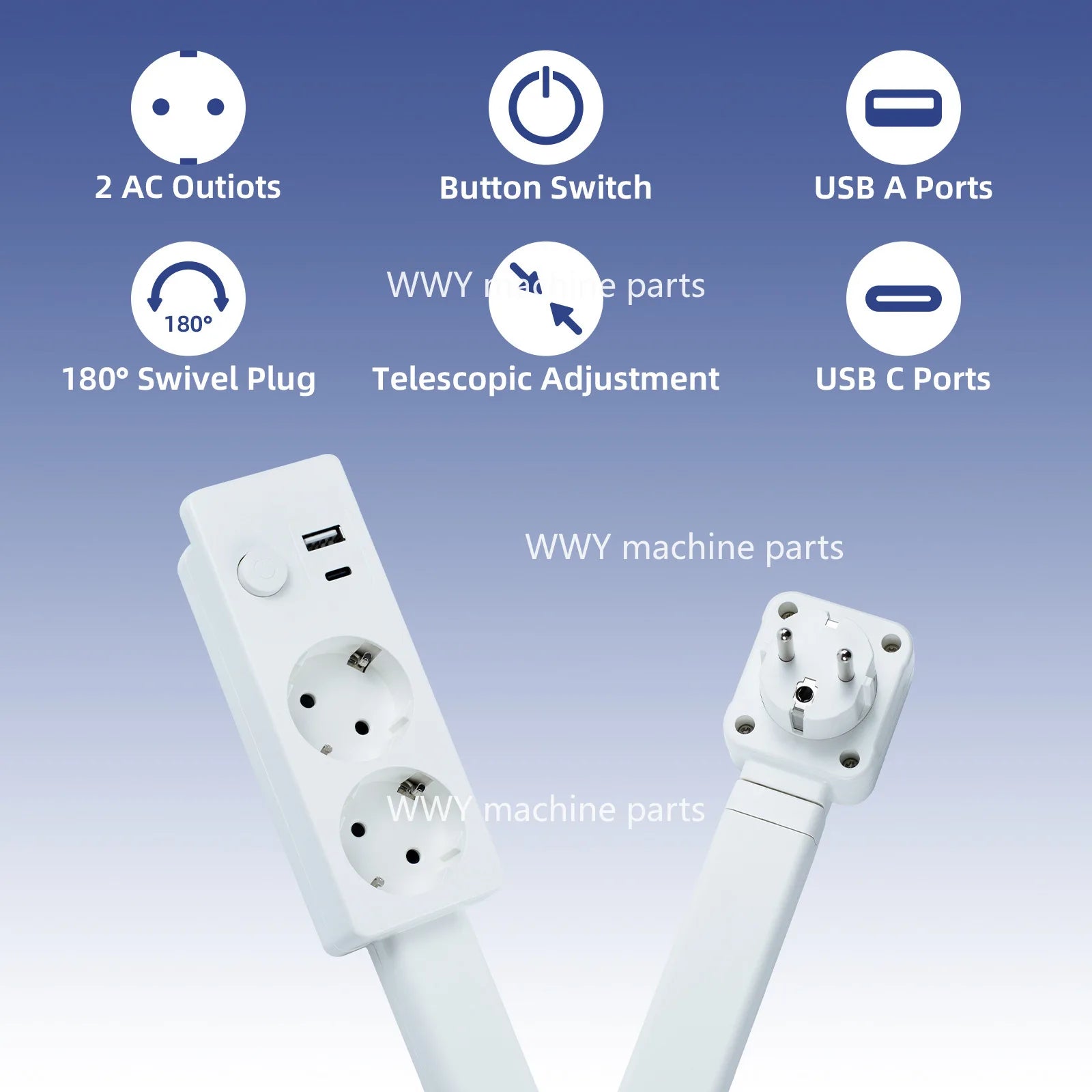 Electrical Outlet Extender Socket Sofa expander