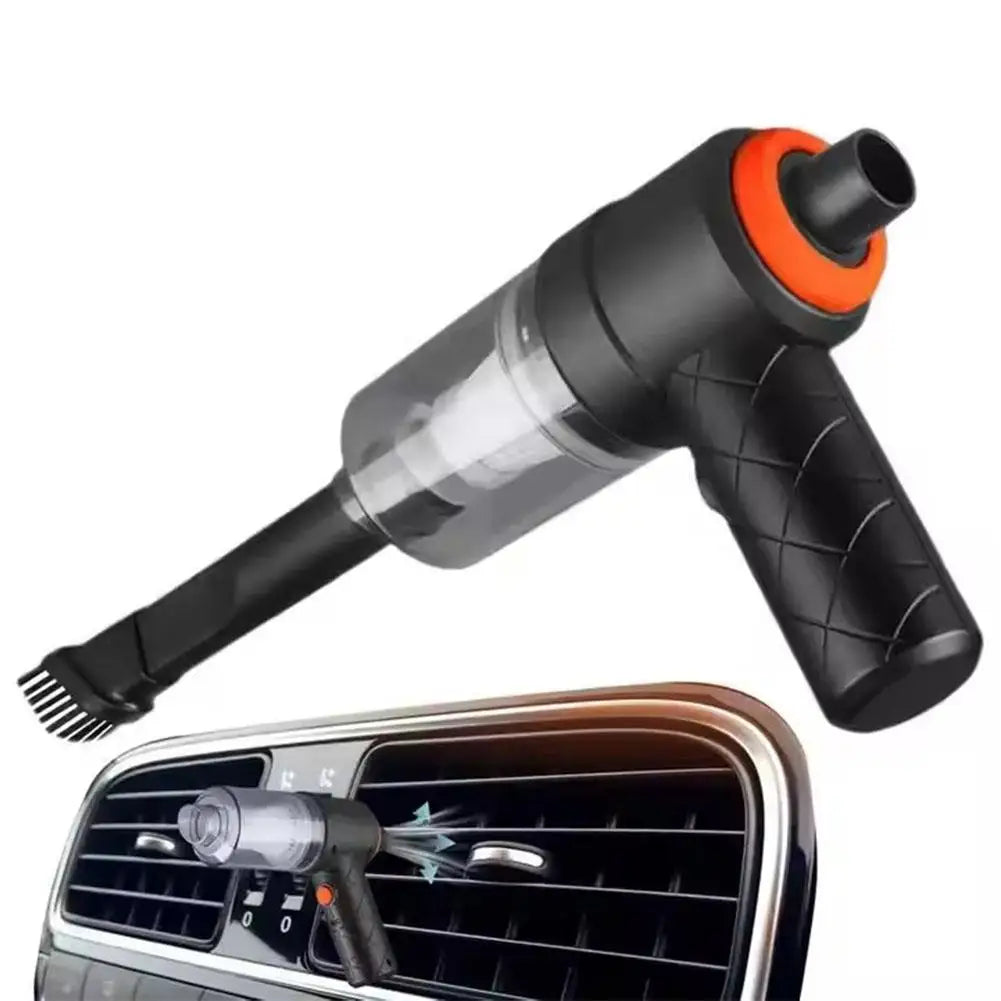 Mini Car Wireless Vacuum Cleaner Portable Strong Suction Household Cleaning Equipment Handheld Dust Collector Car Dust Blower
