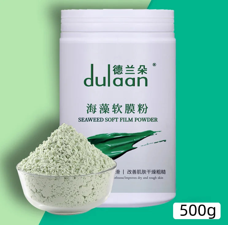 500g/650g Milk Seaweed Jelly Mask Powder Small Particles Marine Algae Moisturizing Mask Mud Softening Skin Improving Roughness