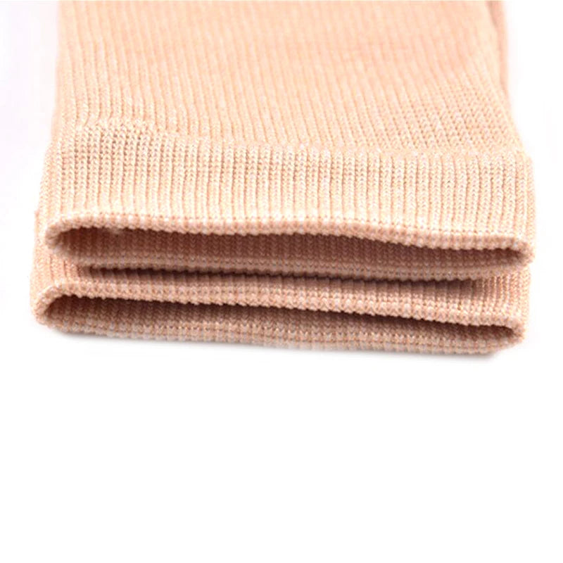 1 Pair Open Toe Knee-High Medical Compression Stockings Varicose Veins Stocking Unisex Compression Brace Wrap Shaping