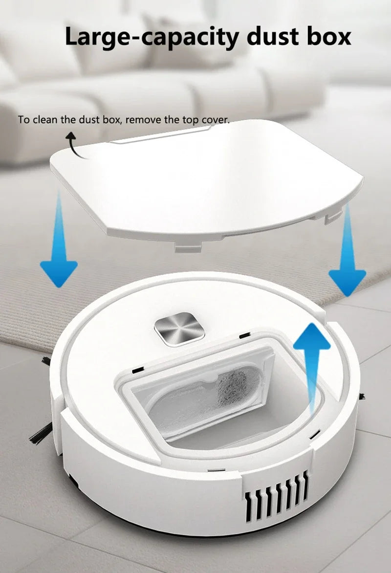 3 in 1 Mini Intelligent Sweeping Robot Suction Sweeping Mopping Household Use Small Appliances Ultra-thin Cleaner