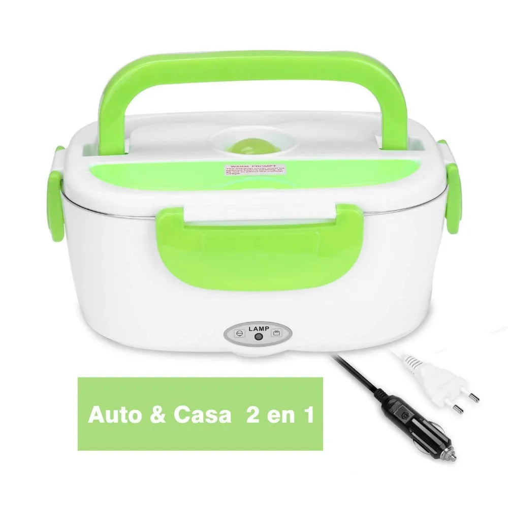 3-in-1 Electric Lunch Box Warmer - Fast Heating 12V/24V/110V Portable Food Container for Adults, Truck Drivers &Office Workers