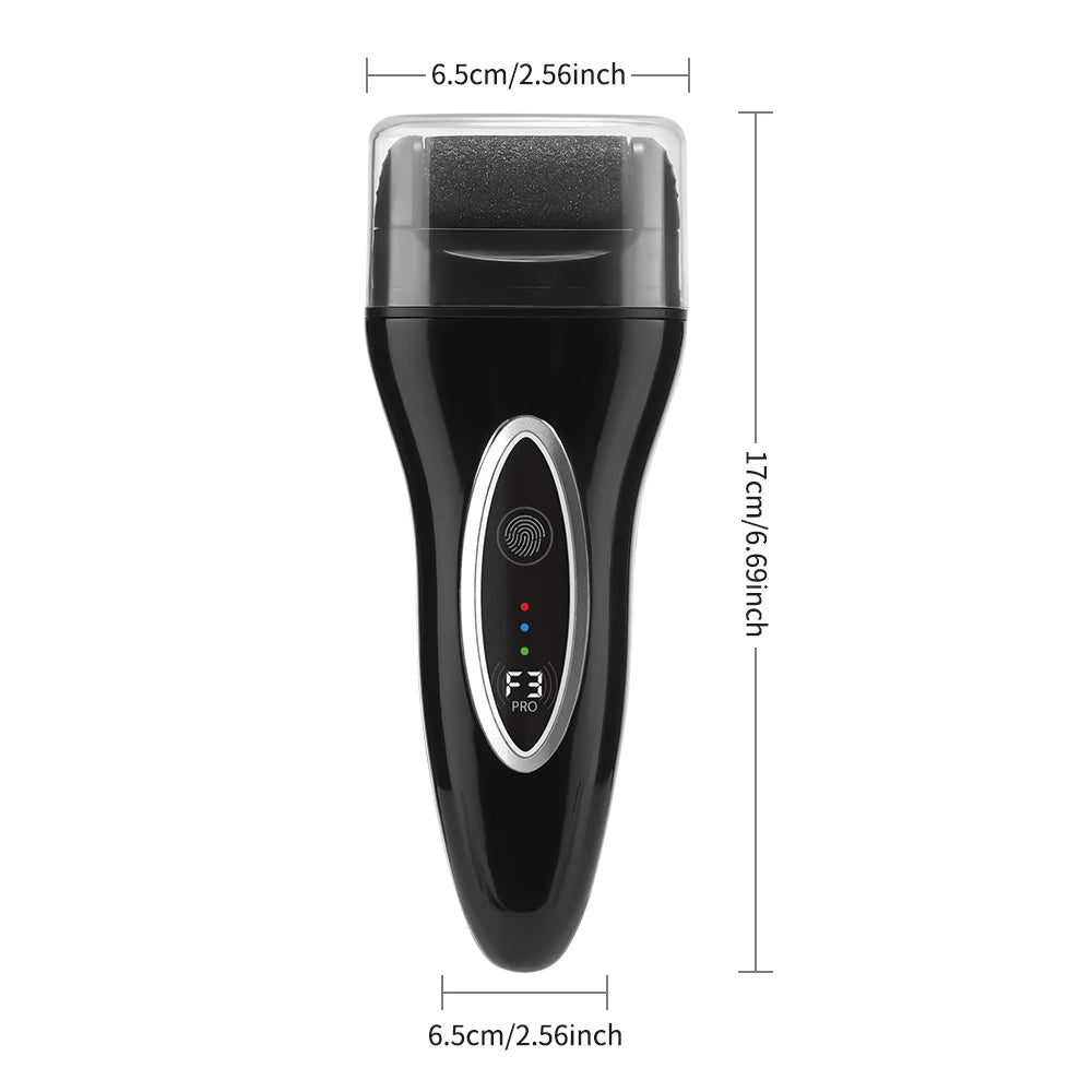 Electric Foot Grinder Automatic Pedicure Tool Remove Dead Skin Calluses Thick Leather Polishing Gentle Exfoliation 2 Gears