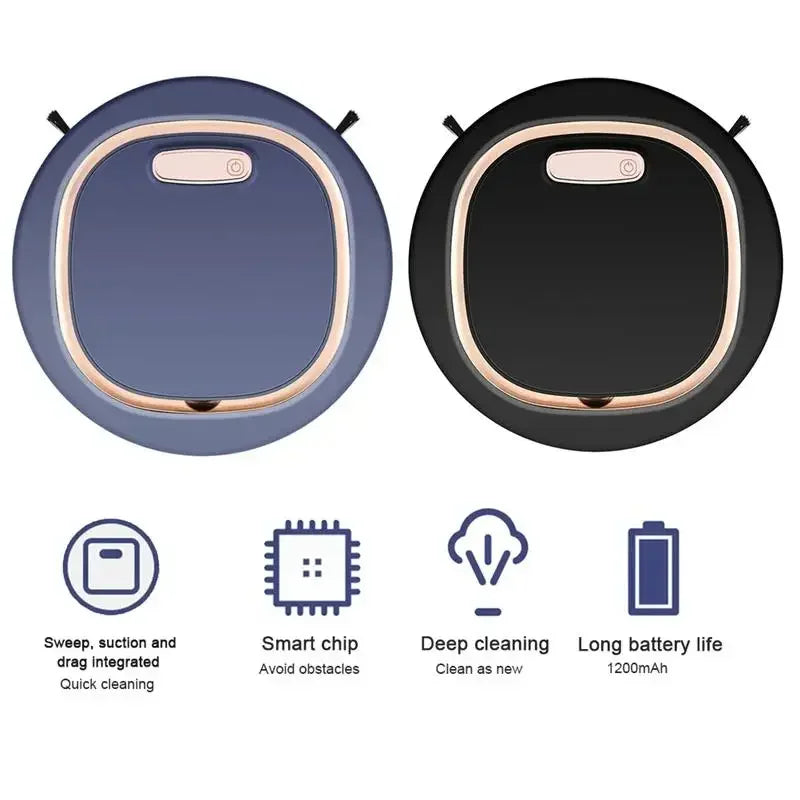 Lenovo Smart Sweeping Robot Mini Silent Vacuum Cleaner Sweep Mop Brush Three-in-one Multi-function Intelligent Cleaning Machine
