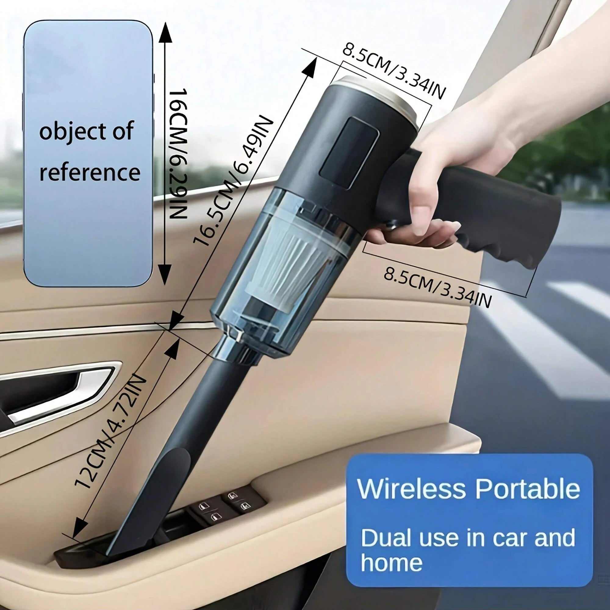 Vacuum Cleaner For Motor USB Charging ATV Car Household Vacuum Cleaner For Car with Fully Automatic High Power Powerful Cleaning