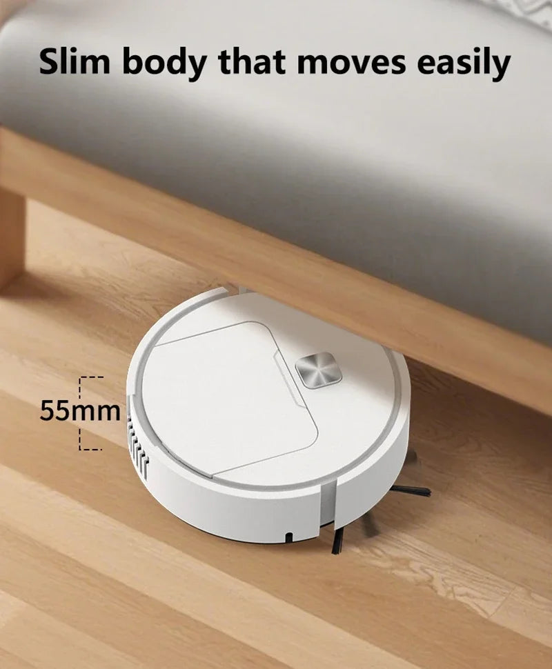 3 in 1 Mini Intelligent Sweeping Robot Suction Sweeping Mopping Household Use Small Appliances Ultra-thin Cleaner