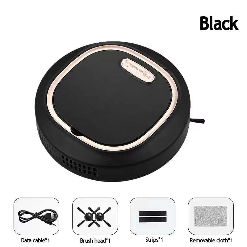 Lenovo Smart Sweeping Robot Mini Silent Vacuum Cleaner Sweep Mop Brush Three-in-one Multi-function Intelligent Cleaning Machine