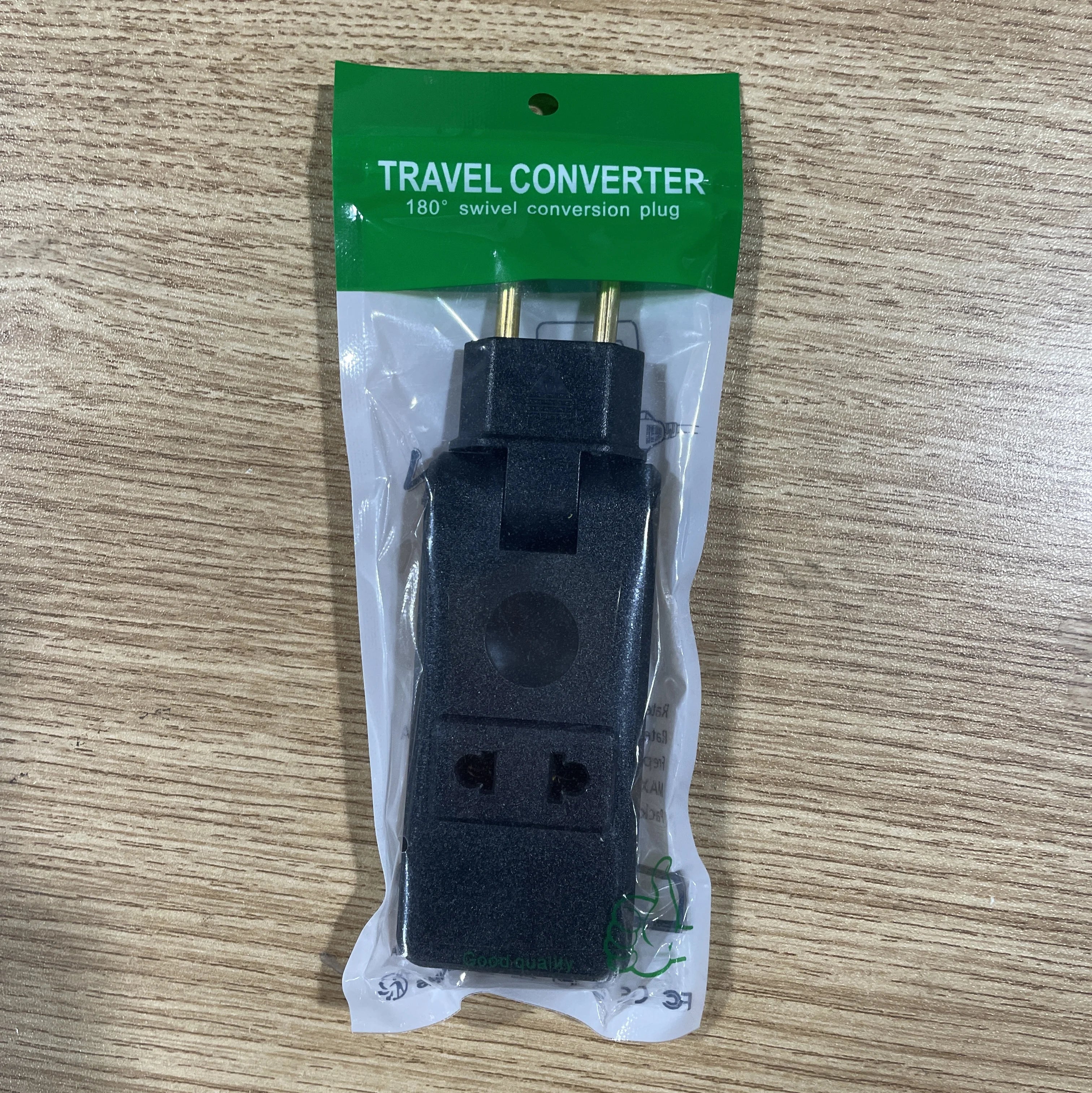 1pc New Electrical Outlet Extender Seat Extender - Power Socket Extender In Three Specification Rotatable Folding Portable Tonfa