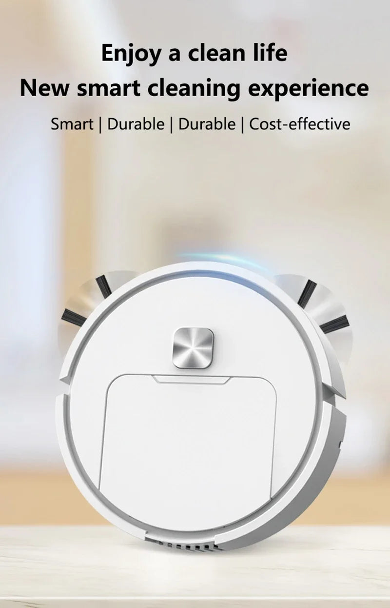 3 in 1 Mini Intelligent Sweeping Robot Suction Sweeping Mopping Household Use Small Appliances Ultra-thin Cleaner