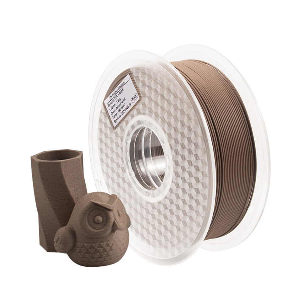 3D Printer Filament PLA Wood Grain 1.75mm Filament 1KG 250G 3D Printing Plastic Materials Filament Walnut Teak Cherry Wood
