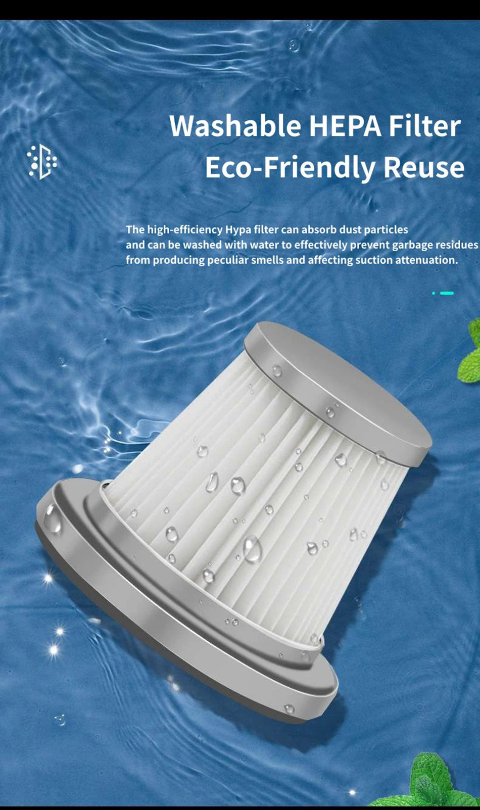 Wireless Mini Vacuum Cleaner 15000PA High Power 120W Cordless Handheld Robot Dust Blower for Car Home Pet Hair