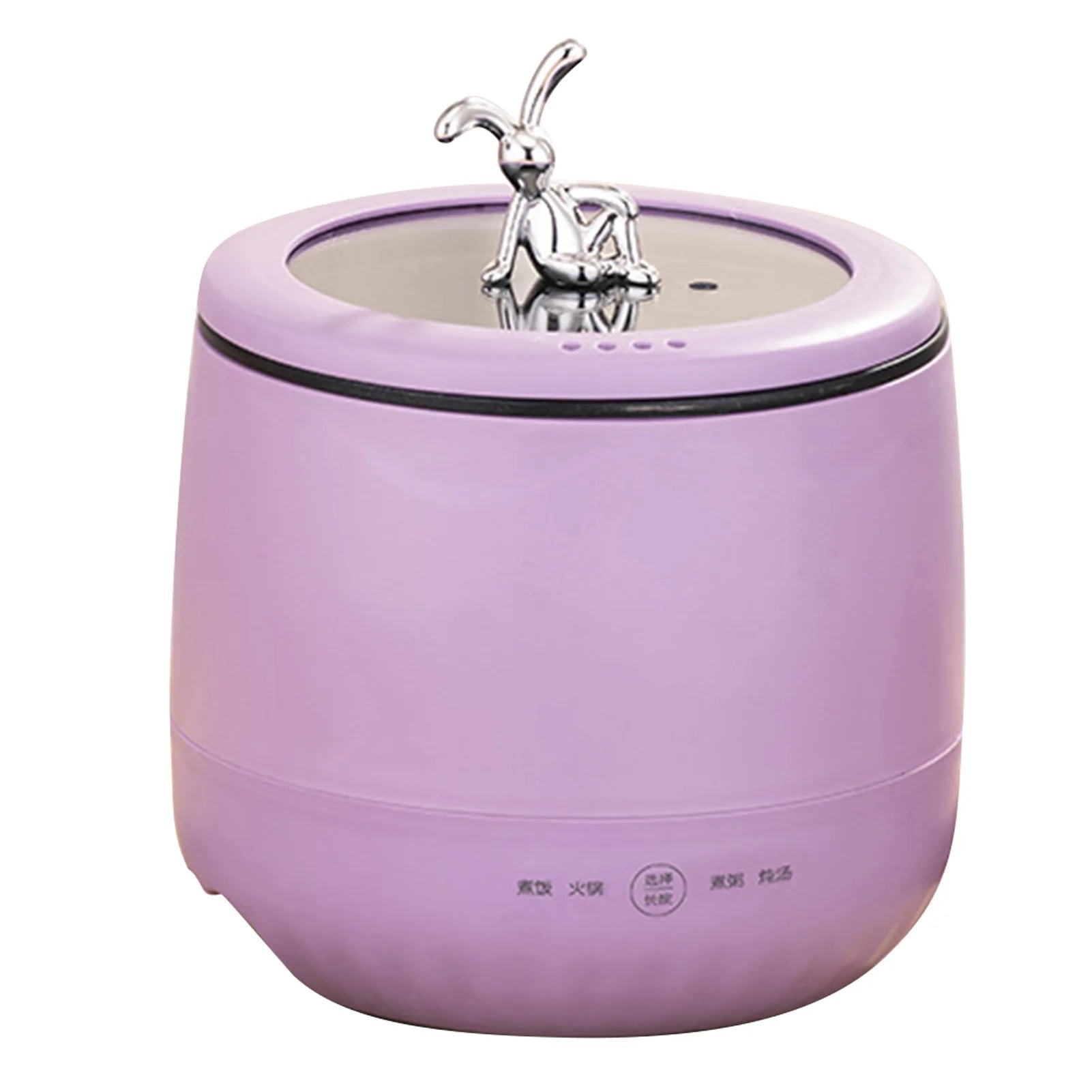 Mini Rice Cooker 1.8L Non Stick Smart Electric Rice Cooker for Grain Soup Porridge Stews