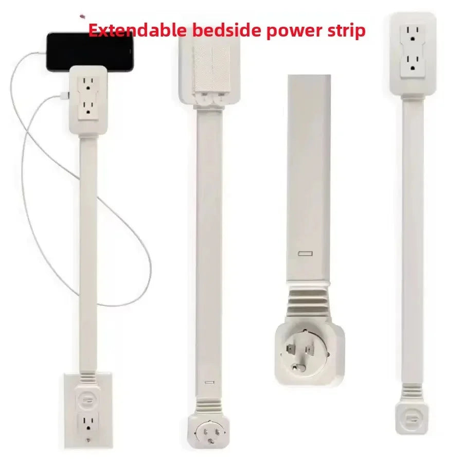 1pc New Electrical Outlet Extender Seat Extender - Power Socket Extender In Three Specification Rotatable Folding Portable Tonfa