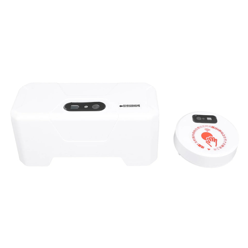 Automatic Toilet Flusher Touchless Toilet Flush Kit USB Rechargeable Versatile 20cm Sensing Distance IPX6 Water Proof for Home