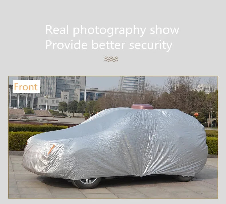 Automatic Car Body Cover Waterproof for Outdoor Heat Sun Rain Snow Protection