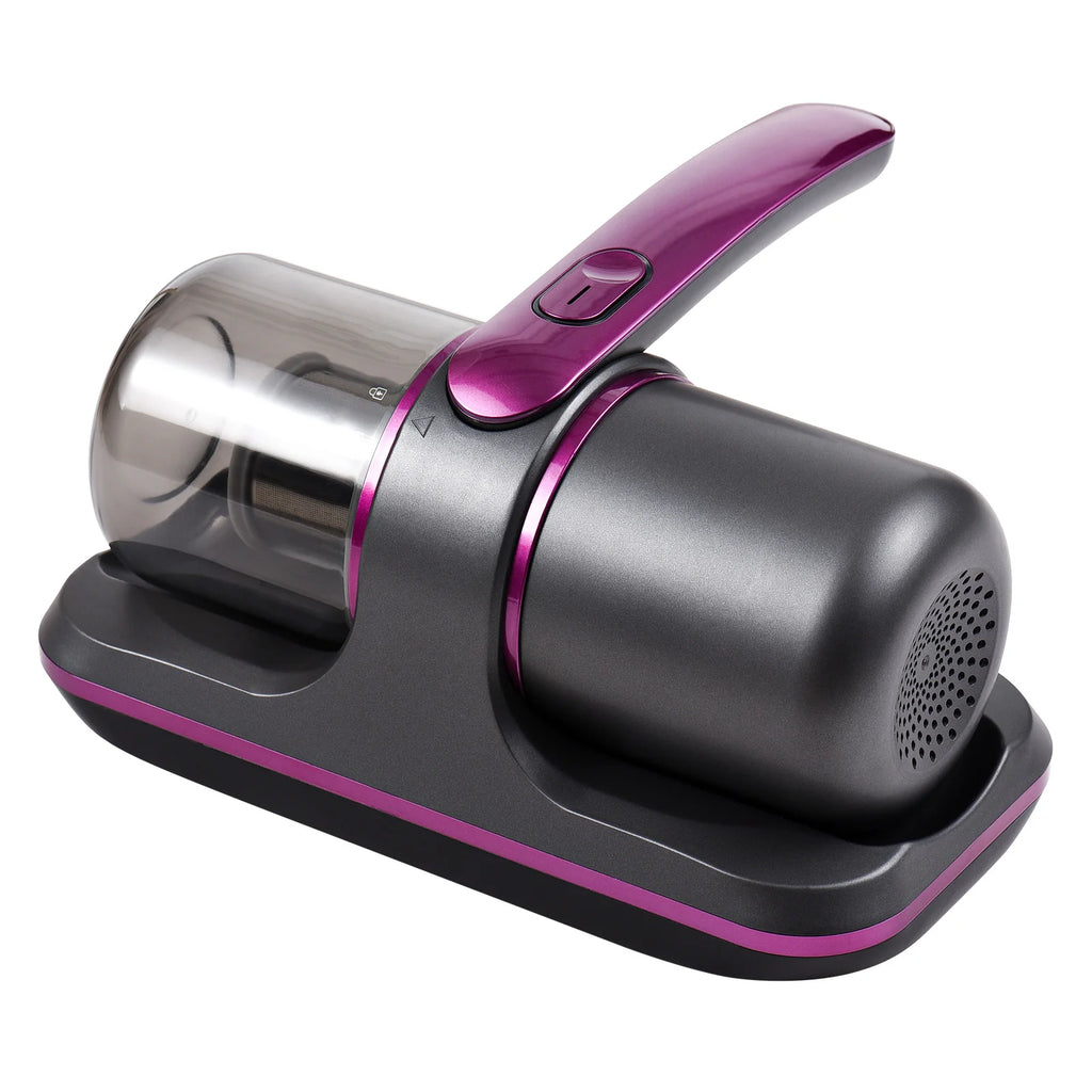 Compact Mattress Vacuum Cleaner 100W Handheld Cordless UV Bed Vacuum Cleaner 8000Pa Strong Suction 2 Speeds Adjustable for Clean
