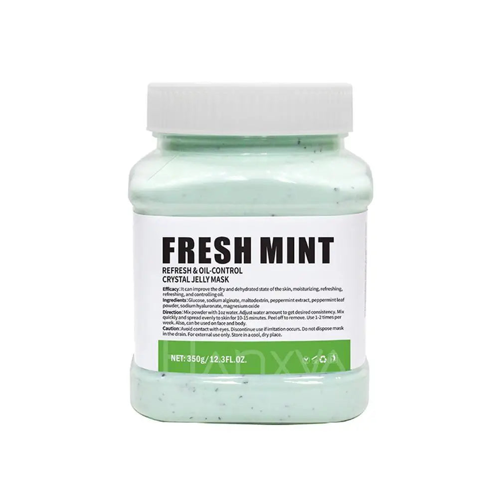 Rose Jelly Face Mask Hydrating Hydro Gel Peel-Off Mask for Nourished Glowing Skin with Smoothing Effect Powder-to-Gel Formula
