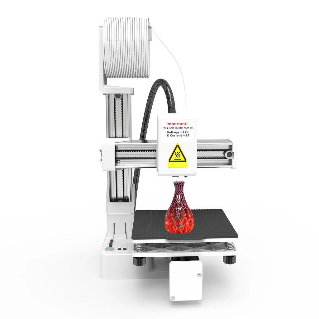 EasyThreed K10 Mini 3D Printer  100x100x100mm Build Size with One-Key Printing & Removable Platform, Ideal for Beginners & Kids