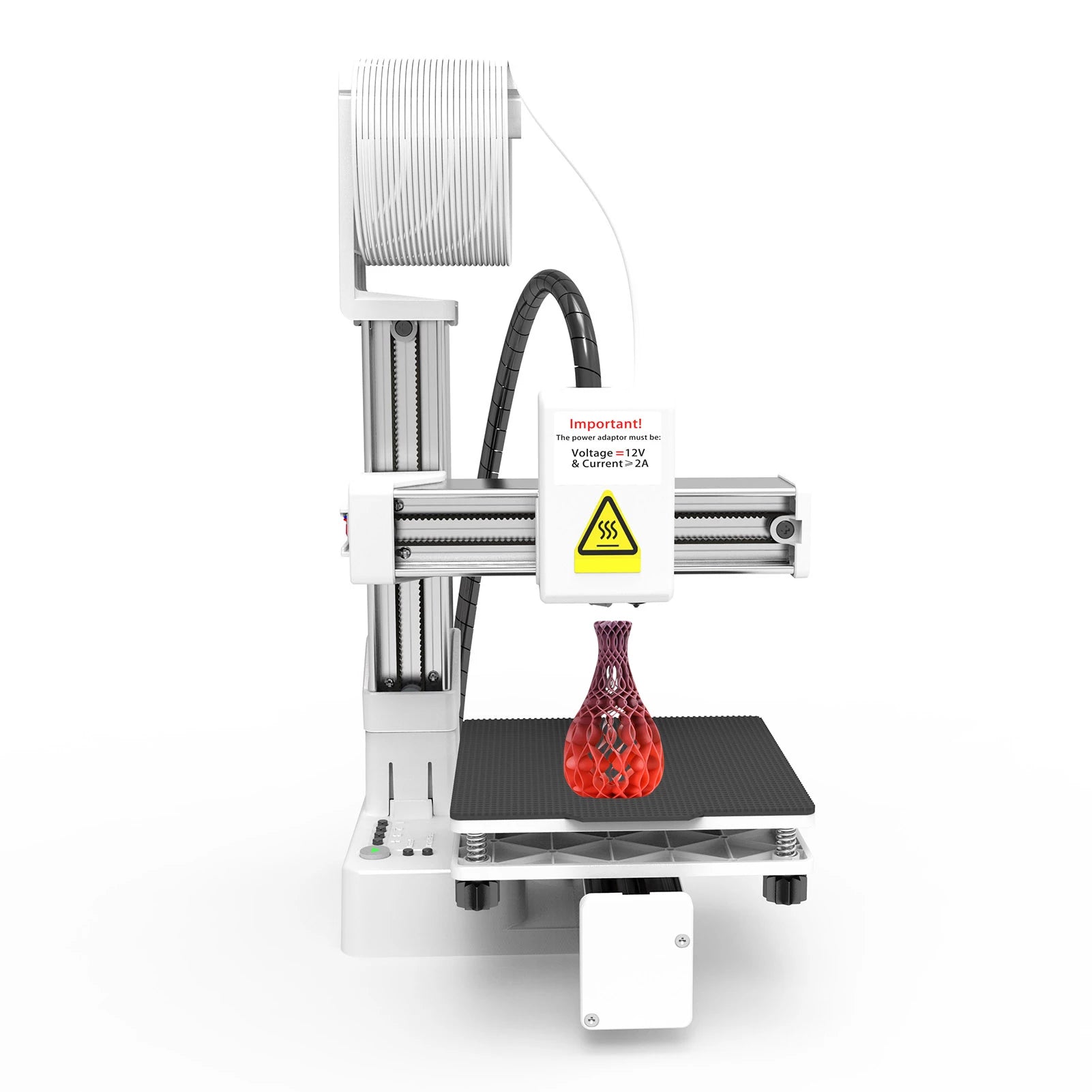 EasyThreed K10 Mini 3D Printer  100x100x100mm Build Size with One-Key Printing & Removable Platform, Ideal for Beginners & Kids