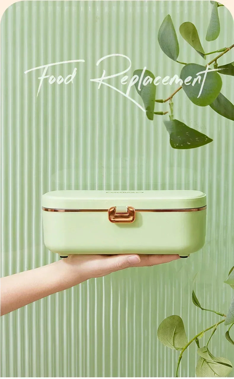 900ML Electric Lunch Box Portable Food Warmer With Heat Preservation For Office Worker Student Camping Heated Meal Box