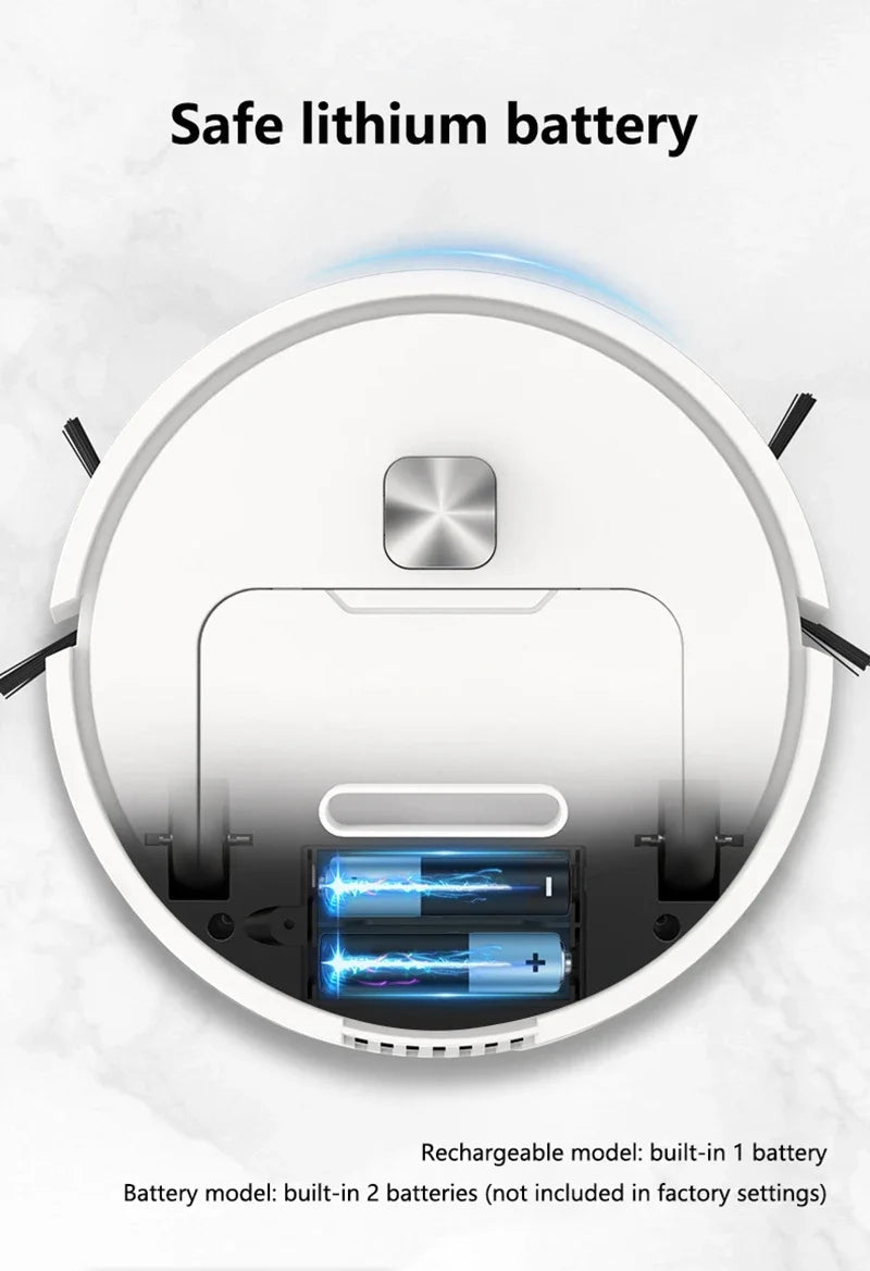3 in 1 Mini Intelligent Sweeping Robot Suction Sweeping Mopping Household Use Small Appliances Ultra-thin Cleaner