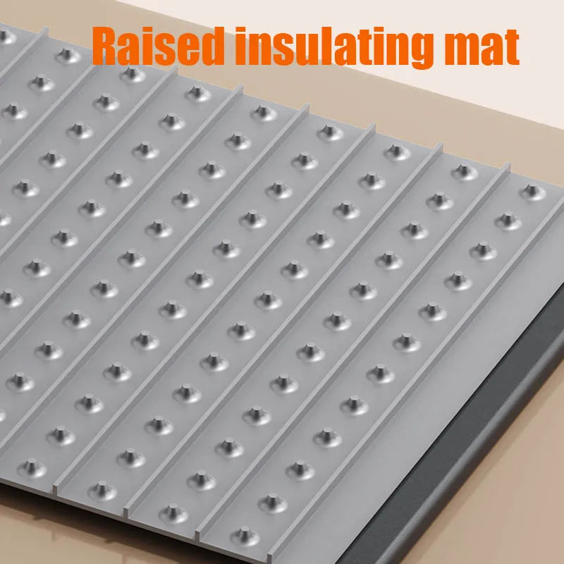 Electric Food Warmer Plate Foldable Warming Tray Plate Warmer Mat Food Fast Heating Portable Electric Warming Tray 8 Tem Setting