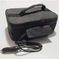 Portable Car Food Warmer Bag 12V Personal Car Electric Lunch Warmer Food Cooking Reheating Lunch Bag for Car Truck Work Travel
