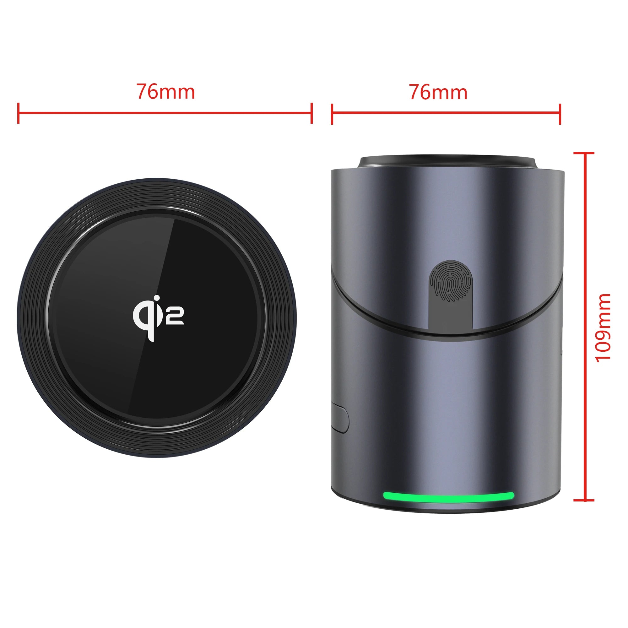 Qi2 Magnetic Wireless Charger Fast Charger 3-in-1 Intelligent Fast Charging 15W for IPhone 12/13/14/15/16, for Iwatch & AirPods