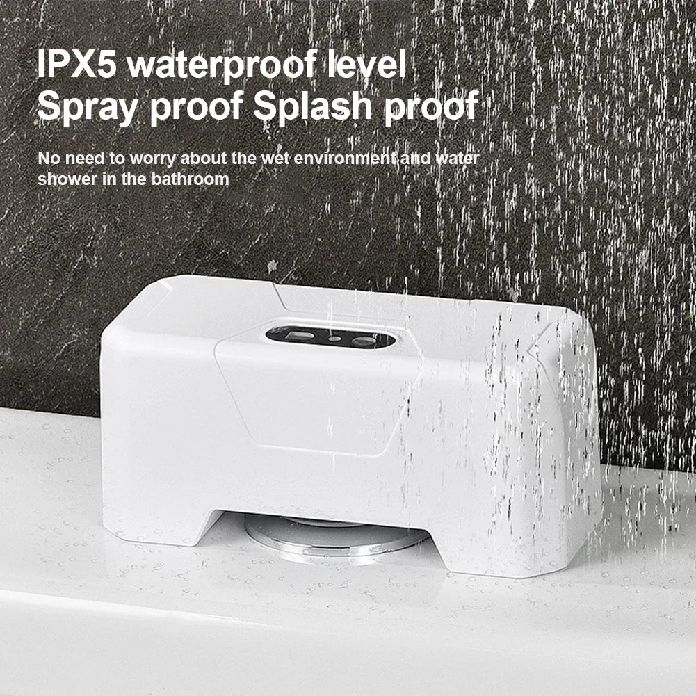 Touchless Smart Toilet Flush Automatic Toilet Flush Button Intelligent Infrared Sensor Waterproof On-Touch Flush Switch for Home