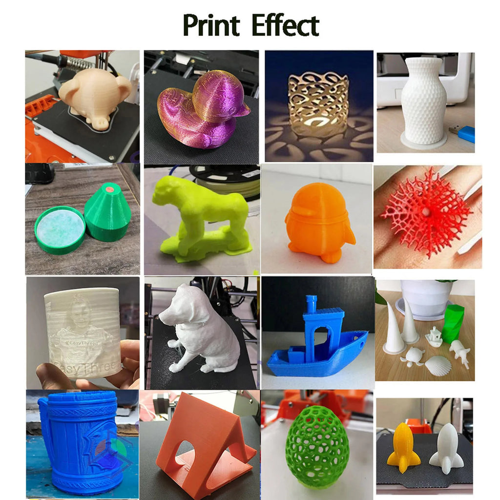 EasyThreed K10 Mini 3D Printer  100x100x100mm Build Size with One-Key Printing & Removable Platform, Ideal for Beginners & Kids