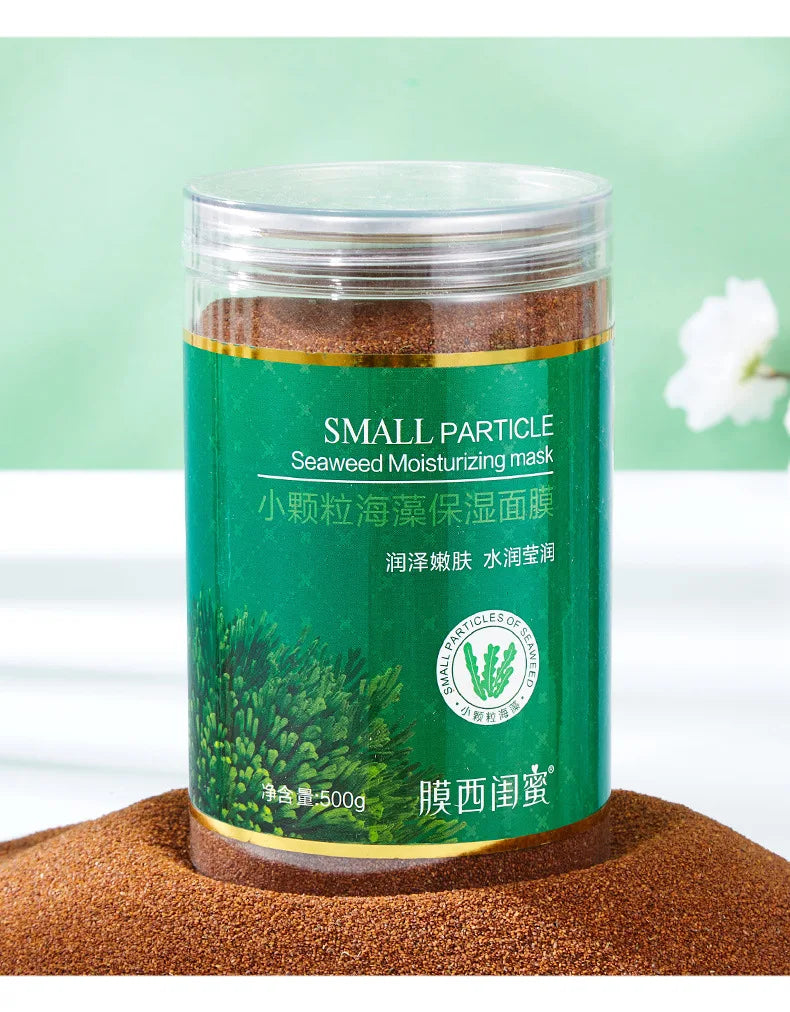 500g/650g Milk Seaweed Jelly Mask Powder Small Particles Marine Algae Moisturizing Mask Mud Softening Skin Improving Roughness