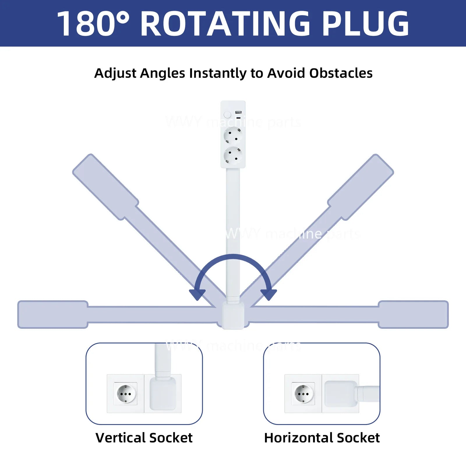 Electrical Outlet Extender Socket Sofa expander