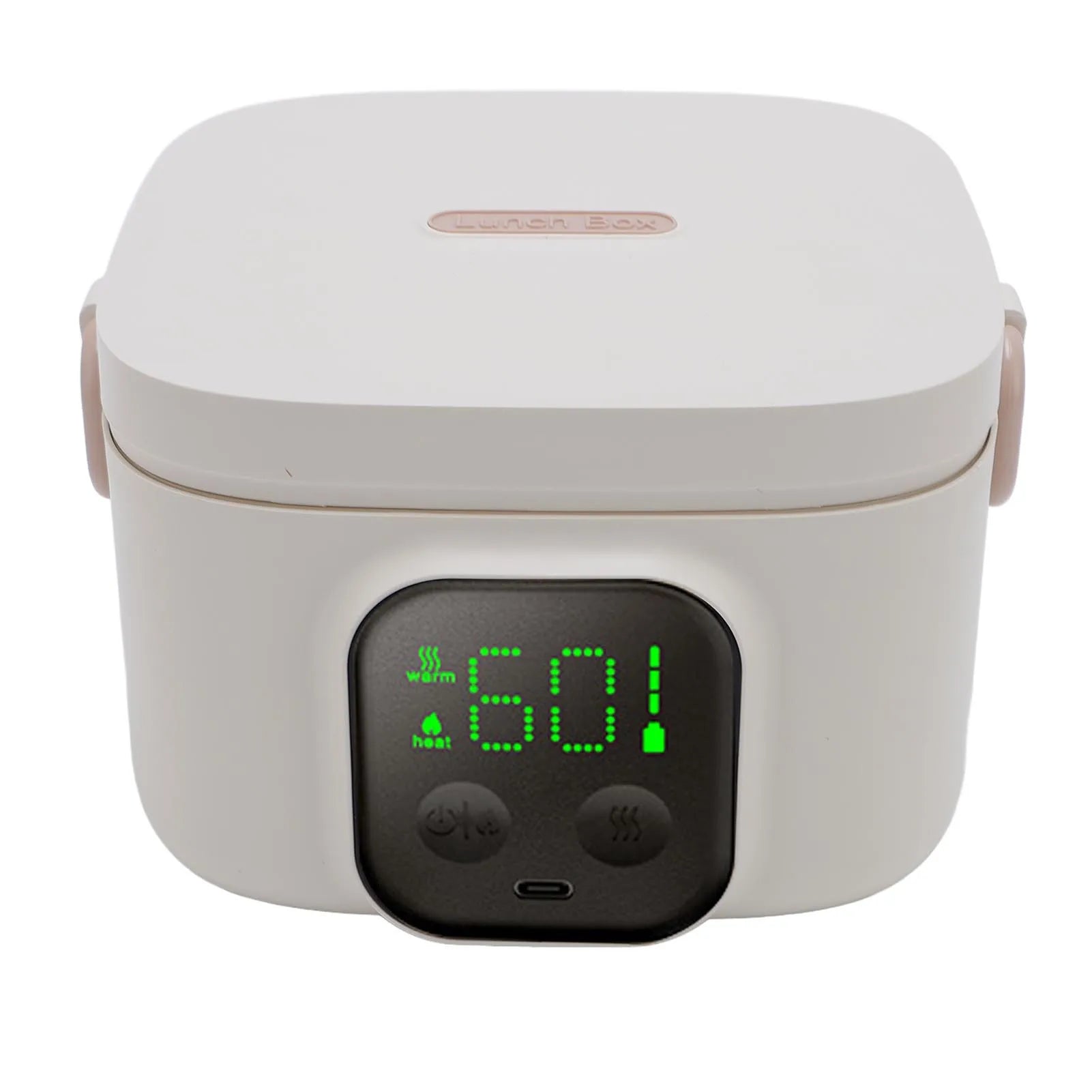 Electric Lunch Box Food Warmer Portable Insulation Mode Rechargeable 500ml Intelligent Constant Temperature Bowl for Travel