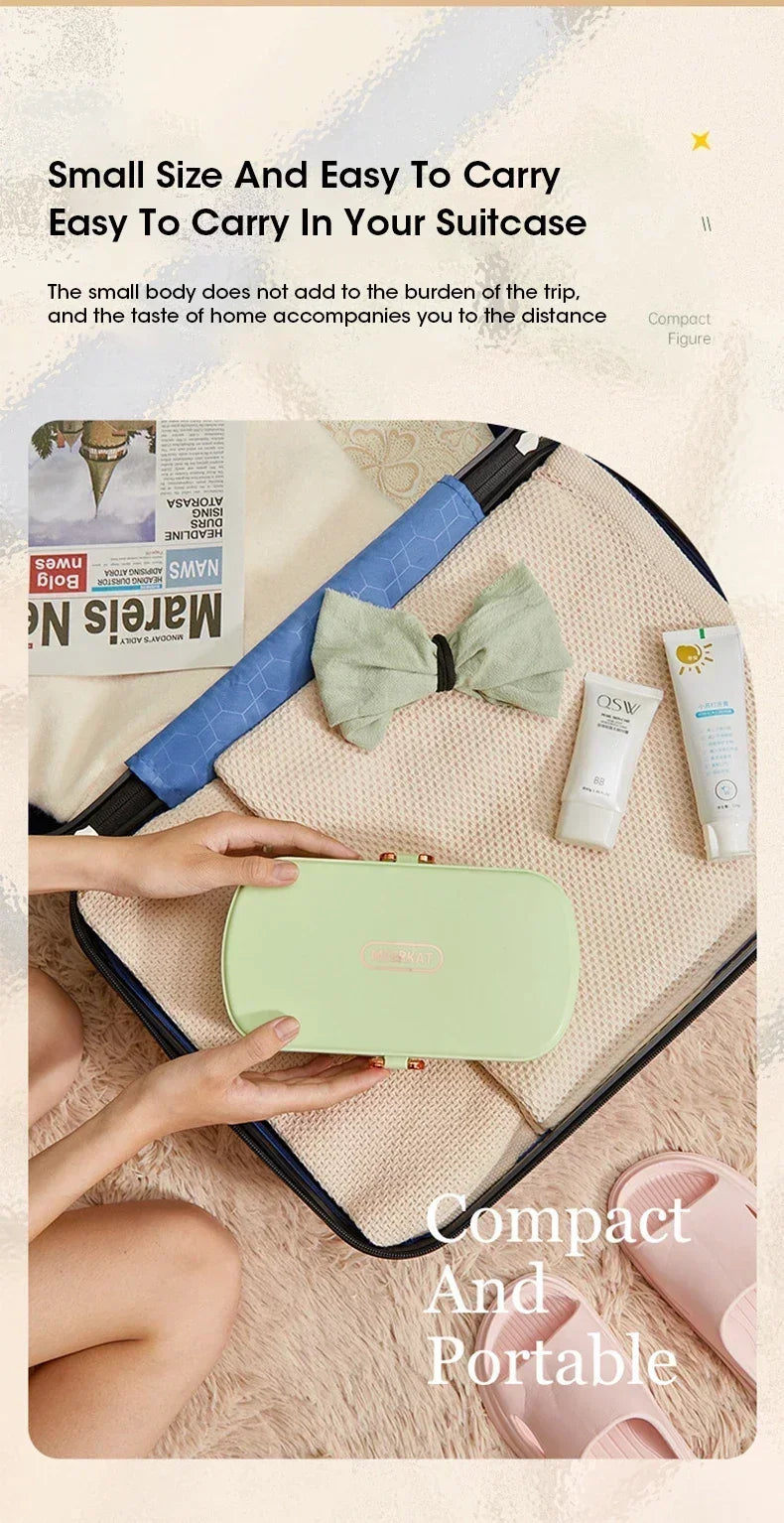 900ML Electric Lunch Box Portable Food Warmer With Heat Preservation For Office Worker Student Camping Heated Meal Box