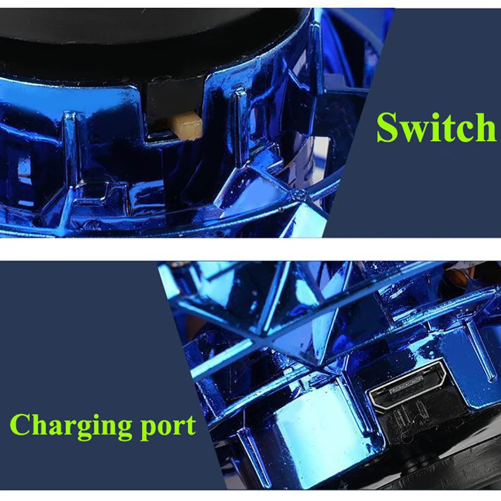 1pc Teenager Flying Spinner UFO Boomerang Mini Drone Magic Levitation Light-emitting Gyroscope Induction Decompression Toys