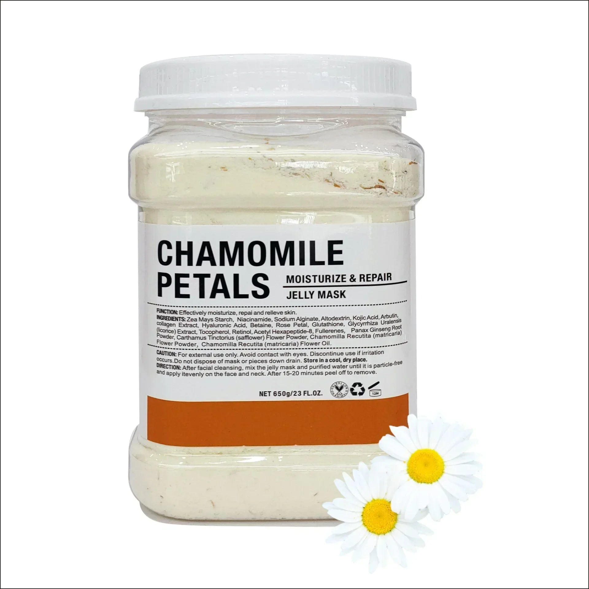 650g Gold Jelly Mask Powder Vampire DIY Plant Powder Masks Peel Off Vitamin C Hyaluronic Acid Facial Skin Care Rose Mud Mask