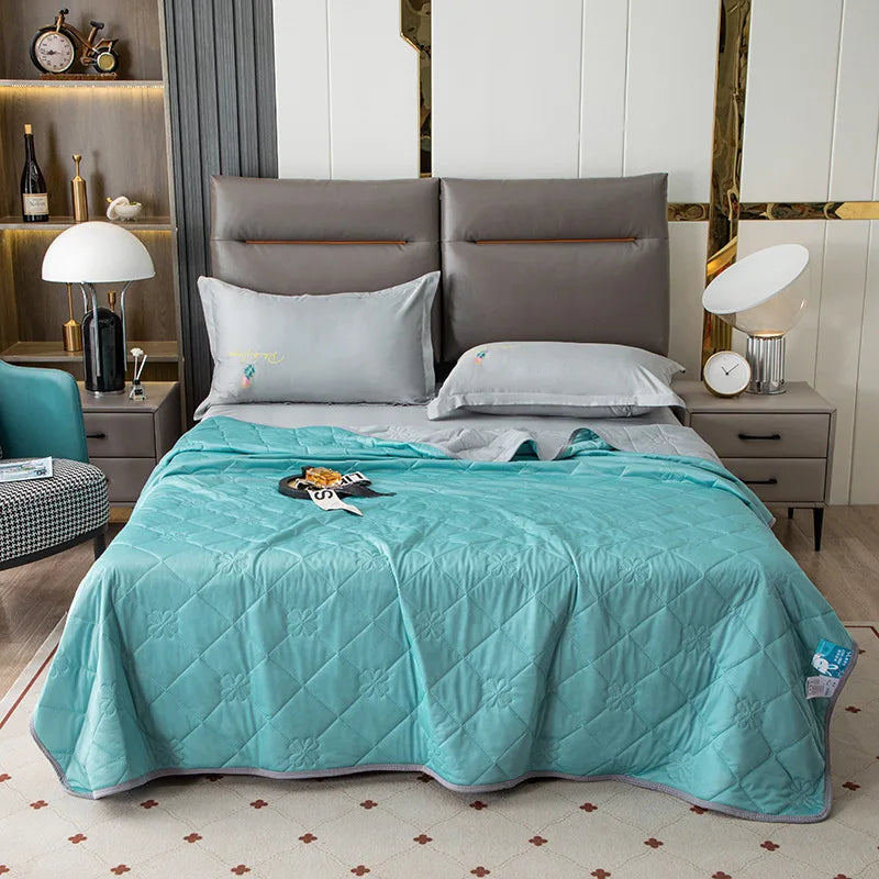 Summer Blanket, Cooling Blanket Self Cooling Blanket, Lightweight Thin Summer Blanket Double Sided, Cooling Blanket for Bed Sofa