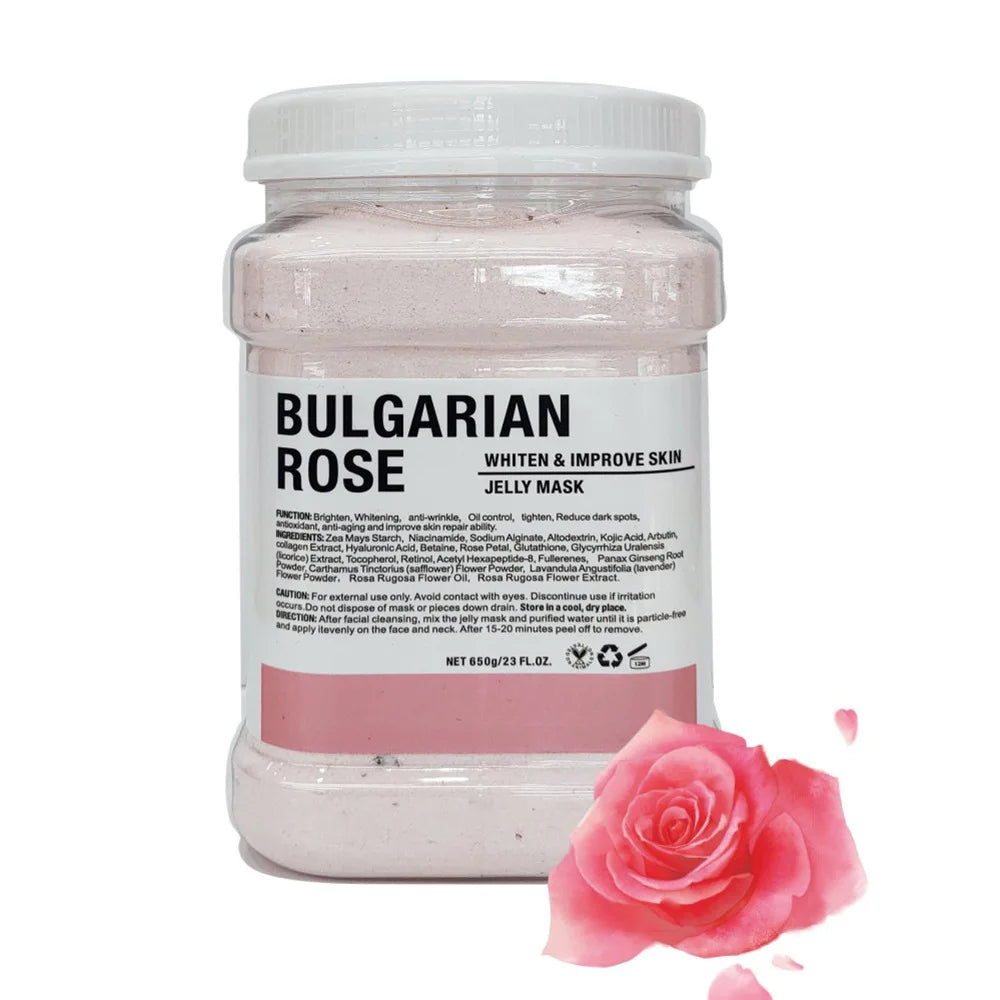 500g/650g Milk Seaweed Jelly Mask Powder Small Particles Marine Algae Moisturizing Mask Mud Softening Skin Improving Roughness