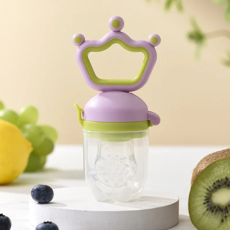 Baby Bite Fun Fruit Feeding Device Baby Nipper Fruit Feeding Device Grinding Rod Fruit and Vegetable Bite Bag Babe Things