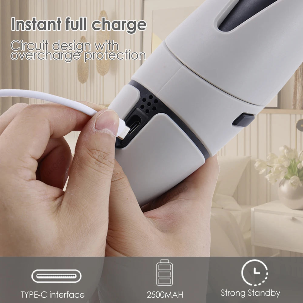 Electric Cleaning Brush Multifunctional Household Cleaning Brush Handheld Shower Scrubber Bathroom Kitchen Spin Scrubber